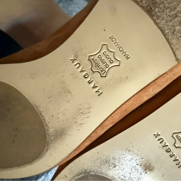 Margaux / The Loafer brown Cognac suede flats size 10 - Picture 7 of 7